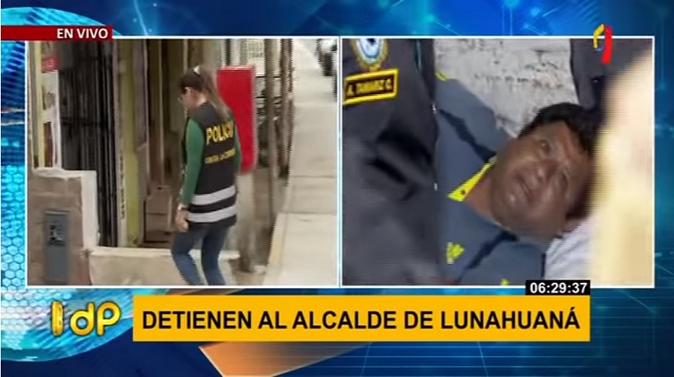 Audios revelarían pago de coimas para licitación de obras públicas en Lunahuaná