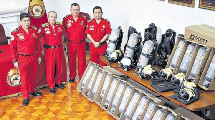 Firemed S.A.C. contrató por más de S/40 mlls. con los bomberos desde el 2012