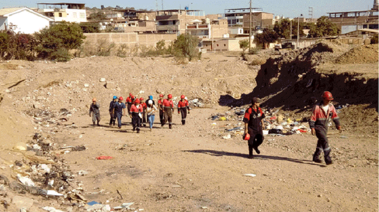 Peligra construcción de puente en quebrada Yale en Talara