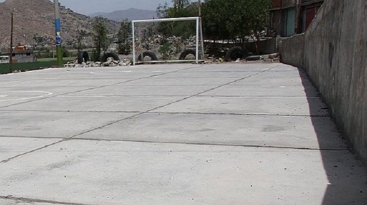 Pierden un millón de soles en construcción de losas deportivas