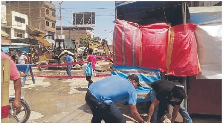 Tumbes: Situación grave en obras de saneamiento