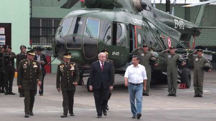 Helicópteros rusos traen problemas a Humala y ex ministro Pedro Cateriano