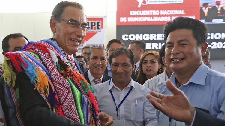Vizcarra dice que presupuesto de inversión en municipios será de S/8.200 mlls. en 2019
