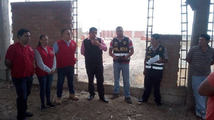 Constatan abandono en obra ejecutada por empresa que entregó coimas a hermanos Becerril