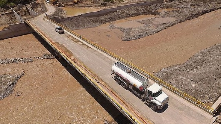 Contraloría advierte riesgos en la construcción del puente Yaravico
