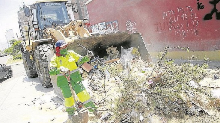 MPT paga casi S/ 500 mil al mes por alquiler de maquinaria para recoger la basura