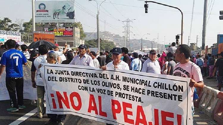 Peajes y concesiones corruptas tienen que anularse