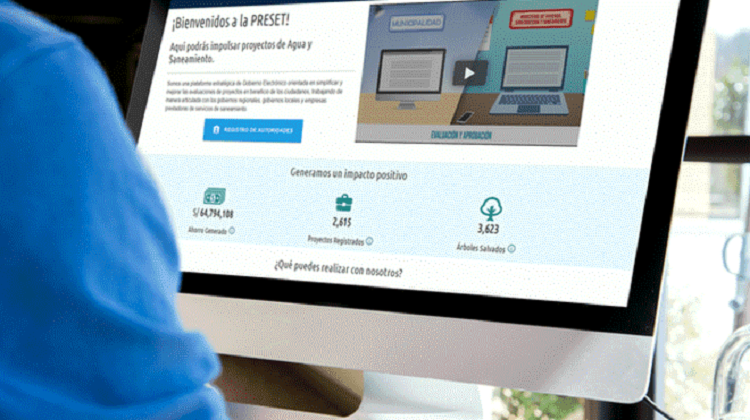 Plataforma virtual reduce tiempo de aprobación de proyectos de saneamiento