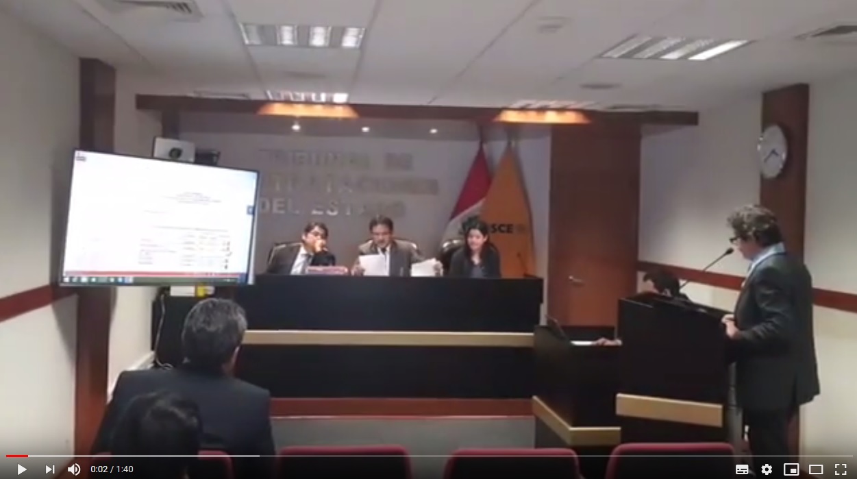 Sobre Impedimento para Contratar con el Estado