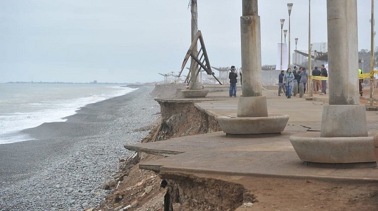 Costa Verde: Malecón se cae a pedazos a 44 días de los Juegos Panamericanos Lima 2019