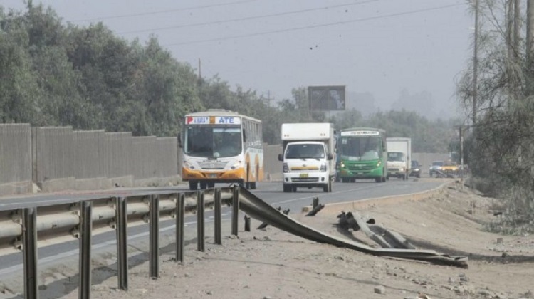 El abandono en el que cayó la autopista Ramiro Prialé