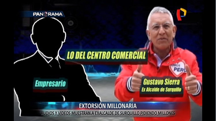 Exclusivo, extorsión millonaria: audios y videos complican situación de exalcalde