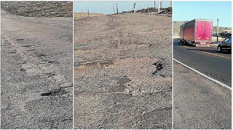 Arequipa: 30 kilómetros de la Panamericana Sur en mal estado