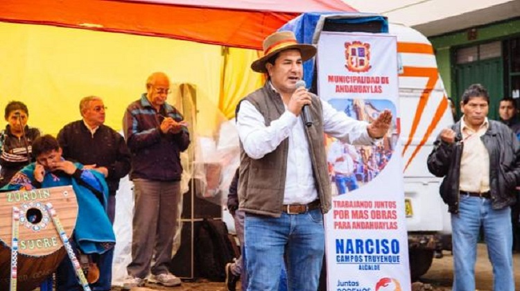 Confirman 18 meses de prisión preventiva contra ex alcalde provincial de Andahuaylas