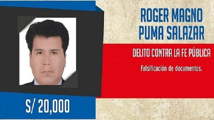 Juliaca: cae Róger Puma, hombre fuerte de exalcalde David Mamani Paricahua