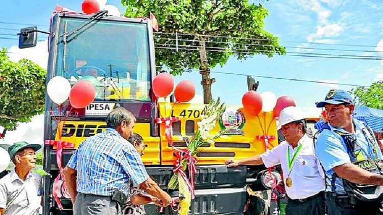 Junín: Municipalidad adquiere 7 maquinarias pesadas para mantenimiento de vías