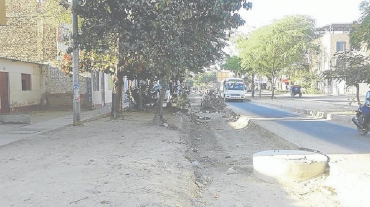 Piura: Obra valorizada en cerca de S/ 9 millones en el A.H. Santa Rosa está paralizada