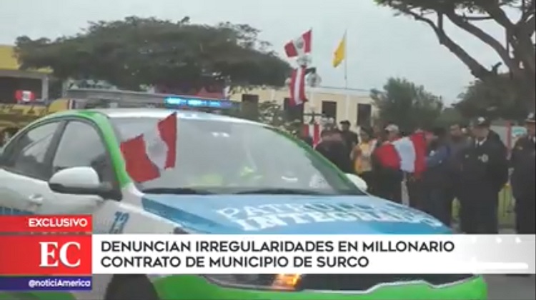 Denuncian irregularidades en millonario contrato de la Municipalidad de Surco