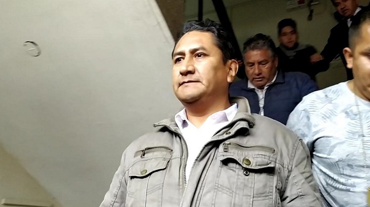 Vladimir Cerrón fue recluido en el penal de Huamancaca Chico
