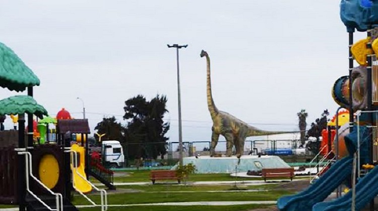 Arequipa: Perjuicio de S/ 120 mil en cuestionado parque de los Dinosaurios en Mollendo