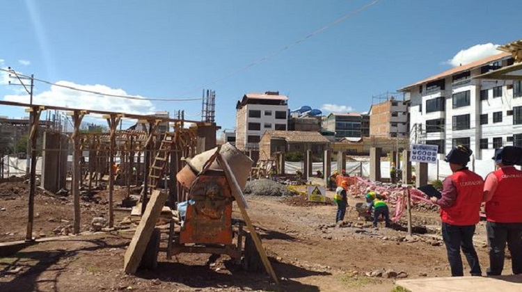 Cusco: en obra para escolares de inicial e identifican irregularidades