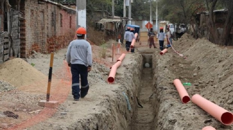 Piura: obra de saneamiento por S/54 millones está paralizada