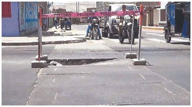 Advierten mal estado de obra en Casma a pocos años de haber sido inaugurada