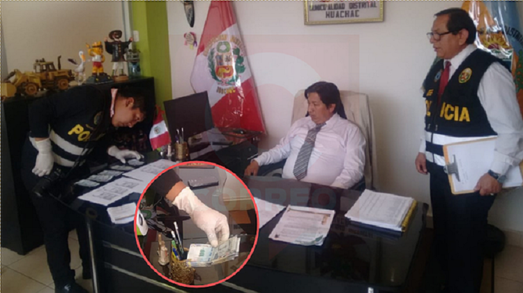 Junín: Alcalde cae por presunto cobro de coima de 500 soles