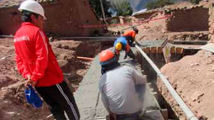 Detectan doble gasto tras demoler obra de saneamiento recién ejecutada