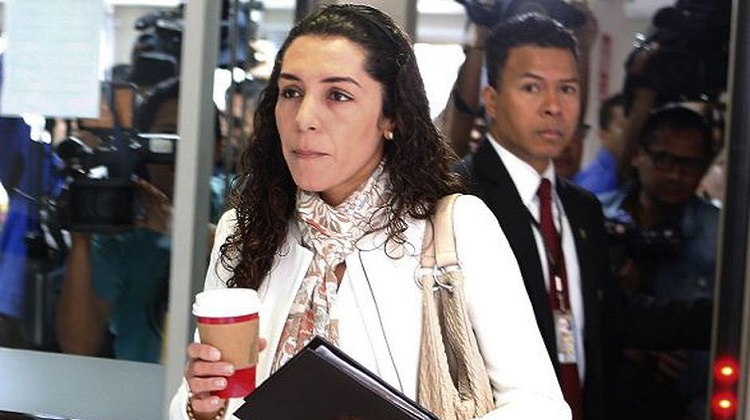 Dictan 18 meses de impedimento de salida del país a Rocío Calderón Vinatea