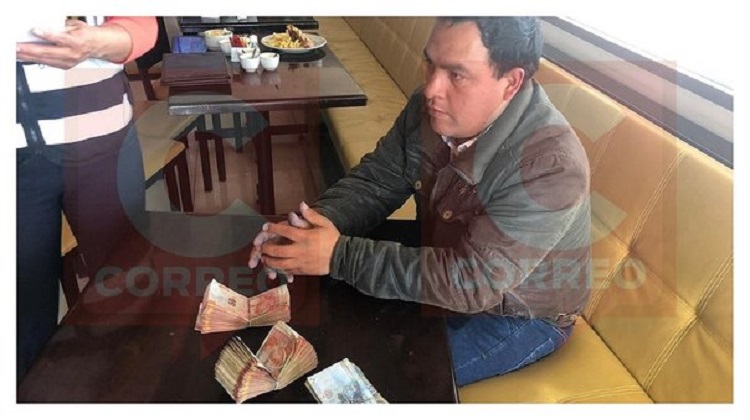 Fiscalía Anticorrupción interviene a funcionario por recibir coima de S/ 30 mil