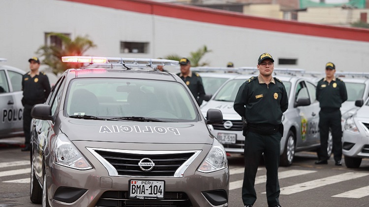 Un primer lote de 130 vehículos se entregó hoy para reforzar seguridad en Lima y Callao