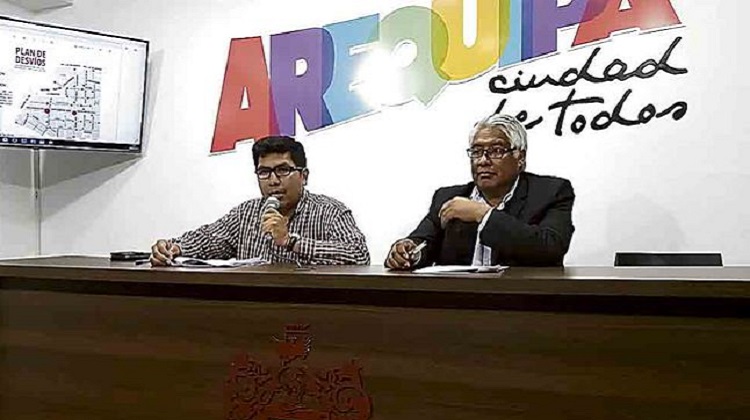 Arequipa: multarán con S/100 mil a consorcio por piedra laja