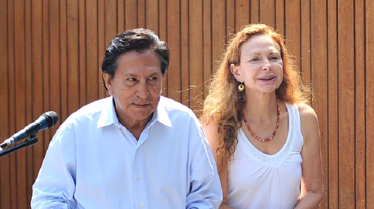 Alejandro Toledo: Eliane Karp tendría cerca de un millón de dólares en cuenta bancaria
