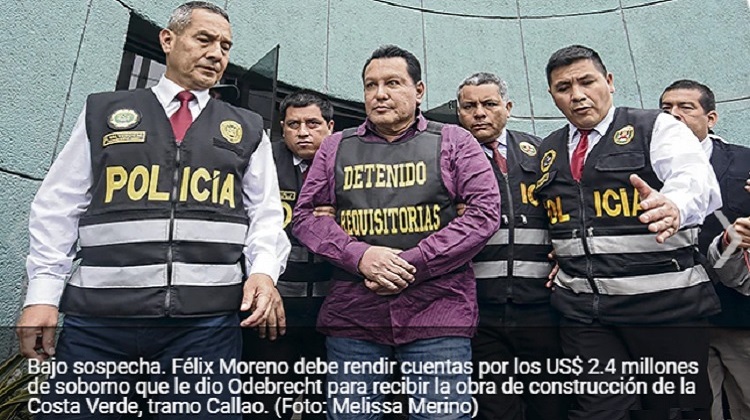 Félix Moreno: sobrina de corrupto exfuncionario chalaco condujo a guarida del exgobernador del Callao