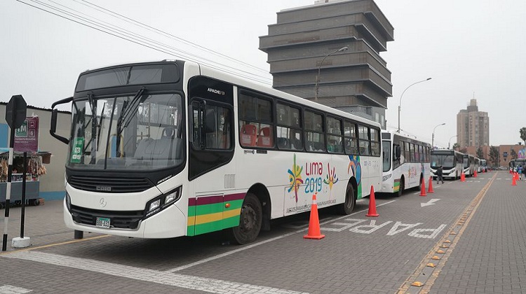 Consorcio encargado del transporte durante los Juegos Panamericanos 2019 denuncia falta de pago