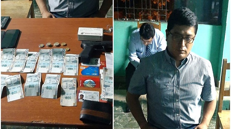 Cusco: Detienen a alcalde de Echarati acusado de recibir coima de proveedores (FOTOS)