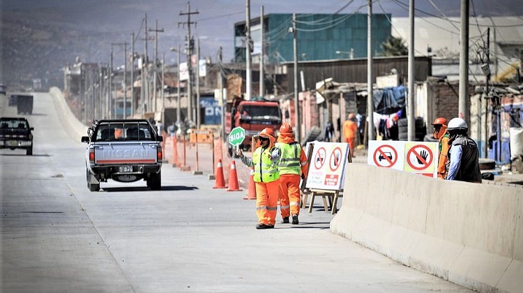 Contraloría detecta incrementó de S/ 13 millones en obra de la Variante de Uchumayo