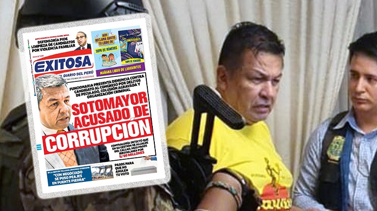 Tras destape de Exitosa detienen a Juan Sotomayor, ex alcalde del Callao