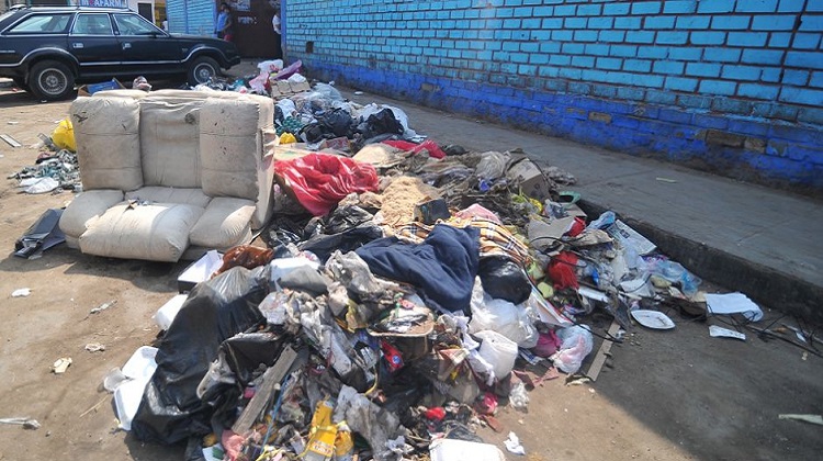 Comas: declaran en desabastecimiento inminente el servicio de recojo de basura