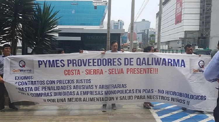Proveedores de Qali Warma reclaman por exceso de penalidades que afectan sus empresas