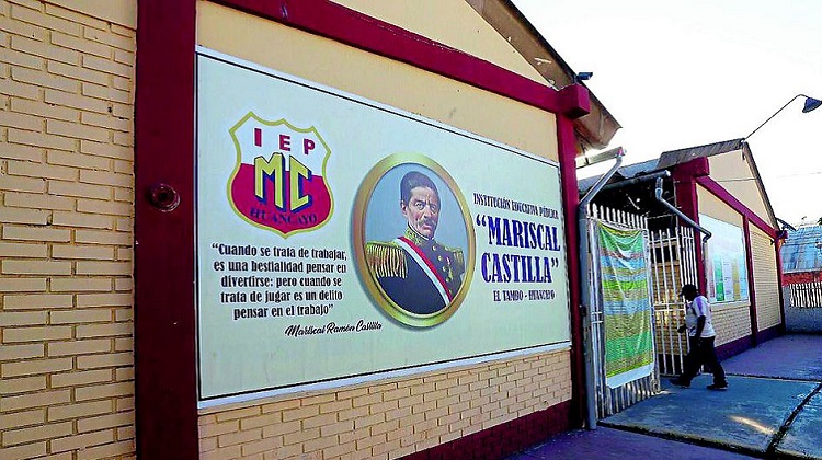 GRJ solicita nueva carta fianza a consorcio Huancayo encargado de obra de I.E. Marsical Castilla