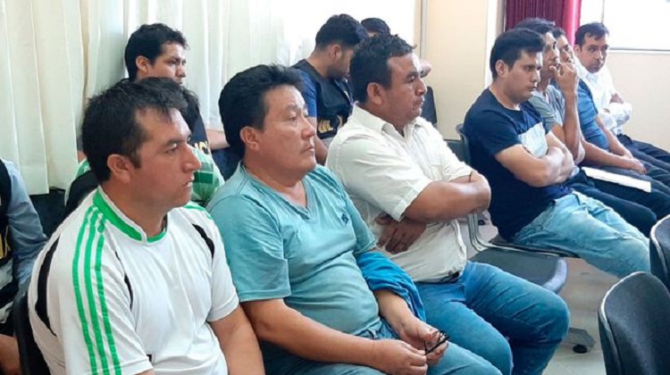 Realizan audiencia de prisión preventiva contra mafia que habría liderado exalcalde de Lucma