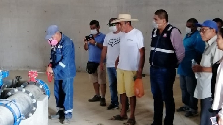 Sullana: EPS Grau pone en funcionamiento nuevo reservorio de agua potable