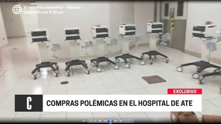 Ventiladores que compró el Minsa fueron vendidos antes a un consorcio y a menor precio (Video)