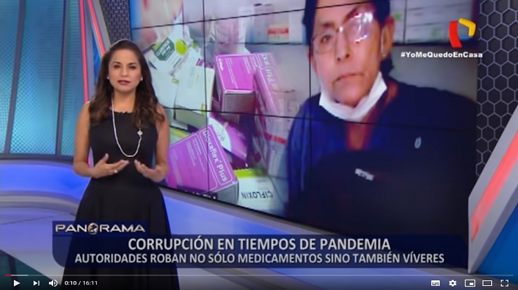 El peor virus en nuestro país: la corrupción (VIDEO)
