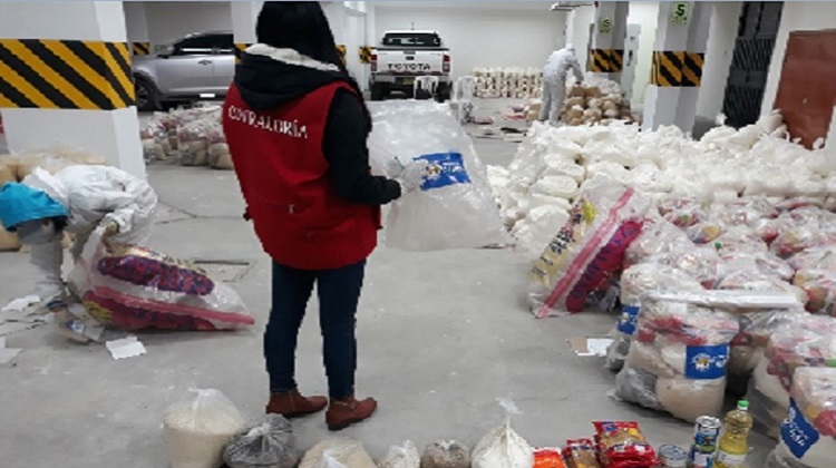 Coronavirus: región Pasco adquirió canastas de víveres sin autorización normativa