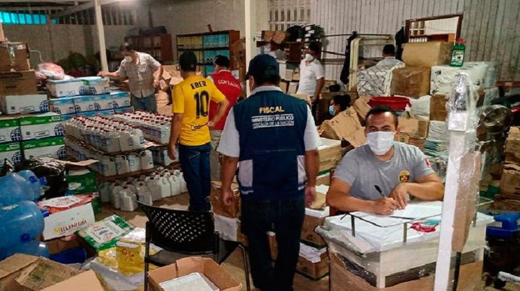 Amazonas: Fiscalía inmoviliza lejía en la Red de Salud de Condorcanqui