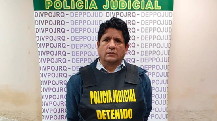 Capturan a exgobernador de Pasco en Jesús María