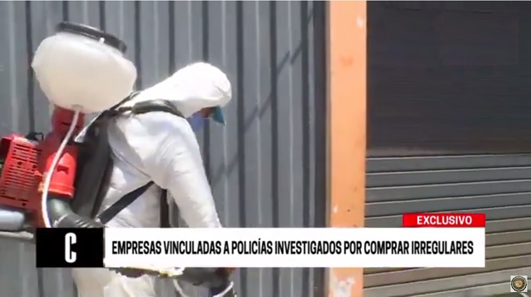 Empresas vinculadas a policías son investigadas por presuntas compras irregulares (Video)
